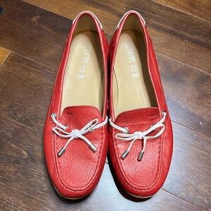 ⭐️ Geox red Yuki 24 Moccasin  - size 39